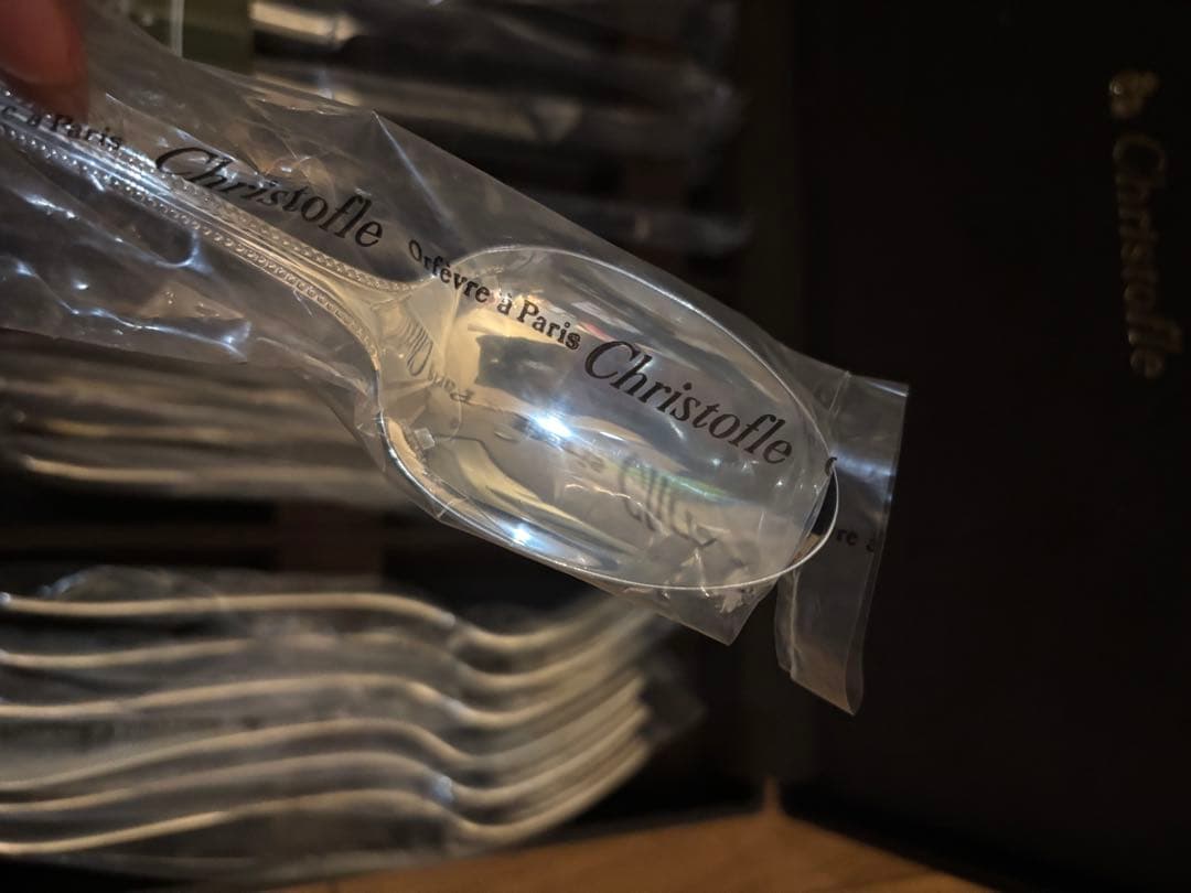 Christofle カトラリーセット フォークとナイフ各6本