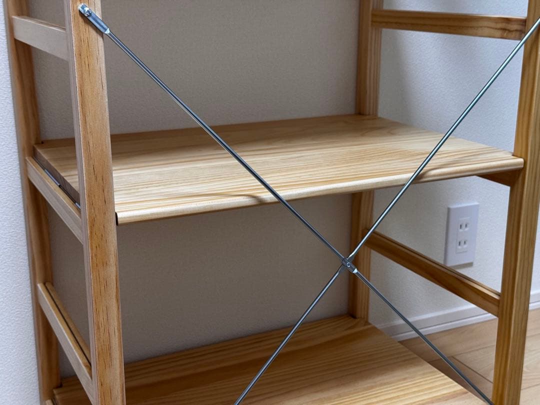 パイン材ユニットシェルフ 58cm幅・中