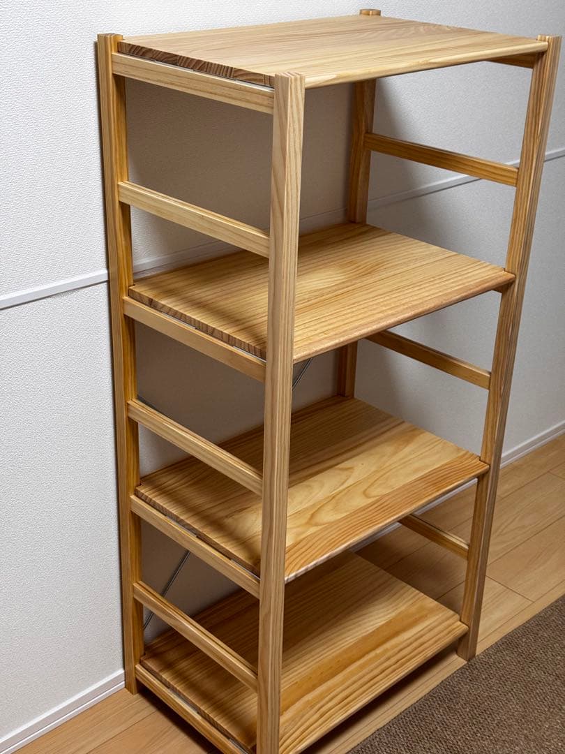 パイン材ユニットシェルフ 58cm幅・中