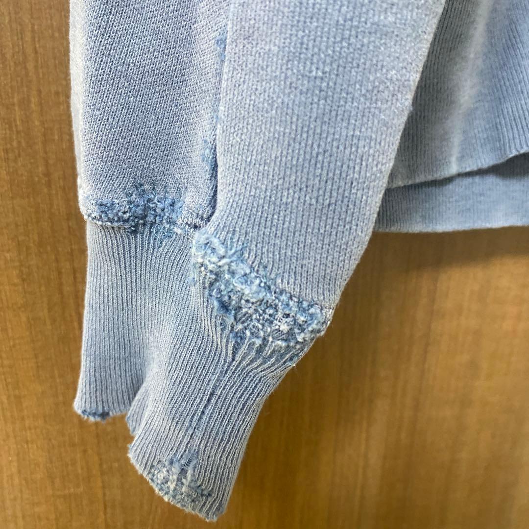 REMI RELIEF ダメージ加工　スウェット　Mサイズ