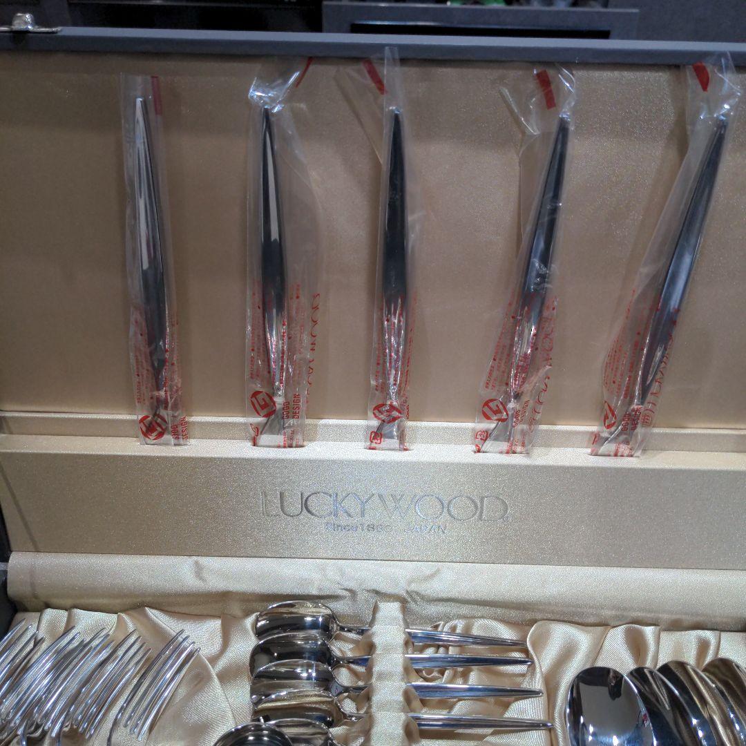 ラッキーウッド☆カトラリーセット