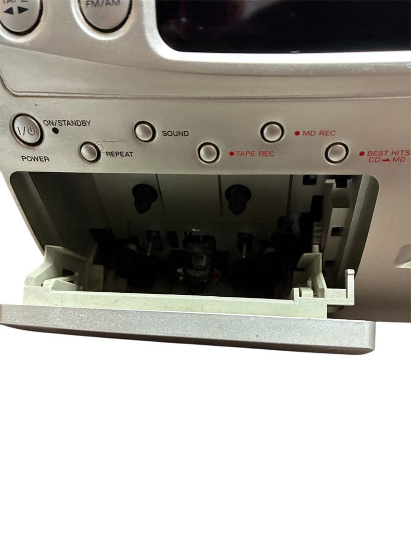 ジャンク KENWOOD ハローキティ CD MD テーププレイヤー