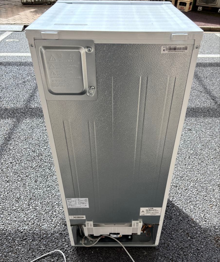 ハイアール 冷蔵庫 一人暮らし 2ドア 2024年製　OBBR-121A 高年式