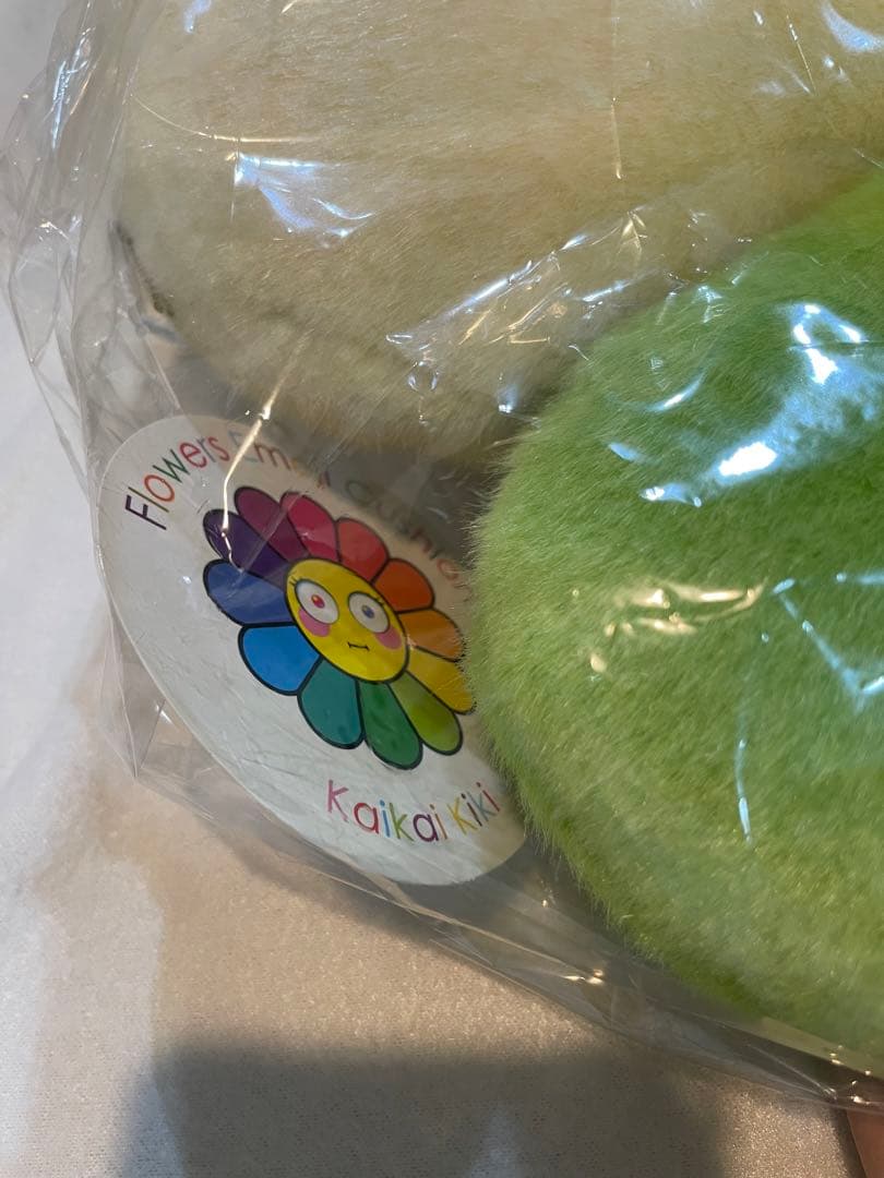 村上隆　kaikai kiki フラワー　クッション　60cm 顔文字　絵文字