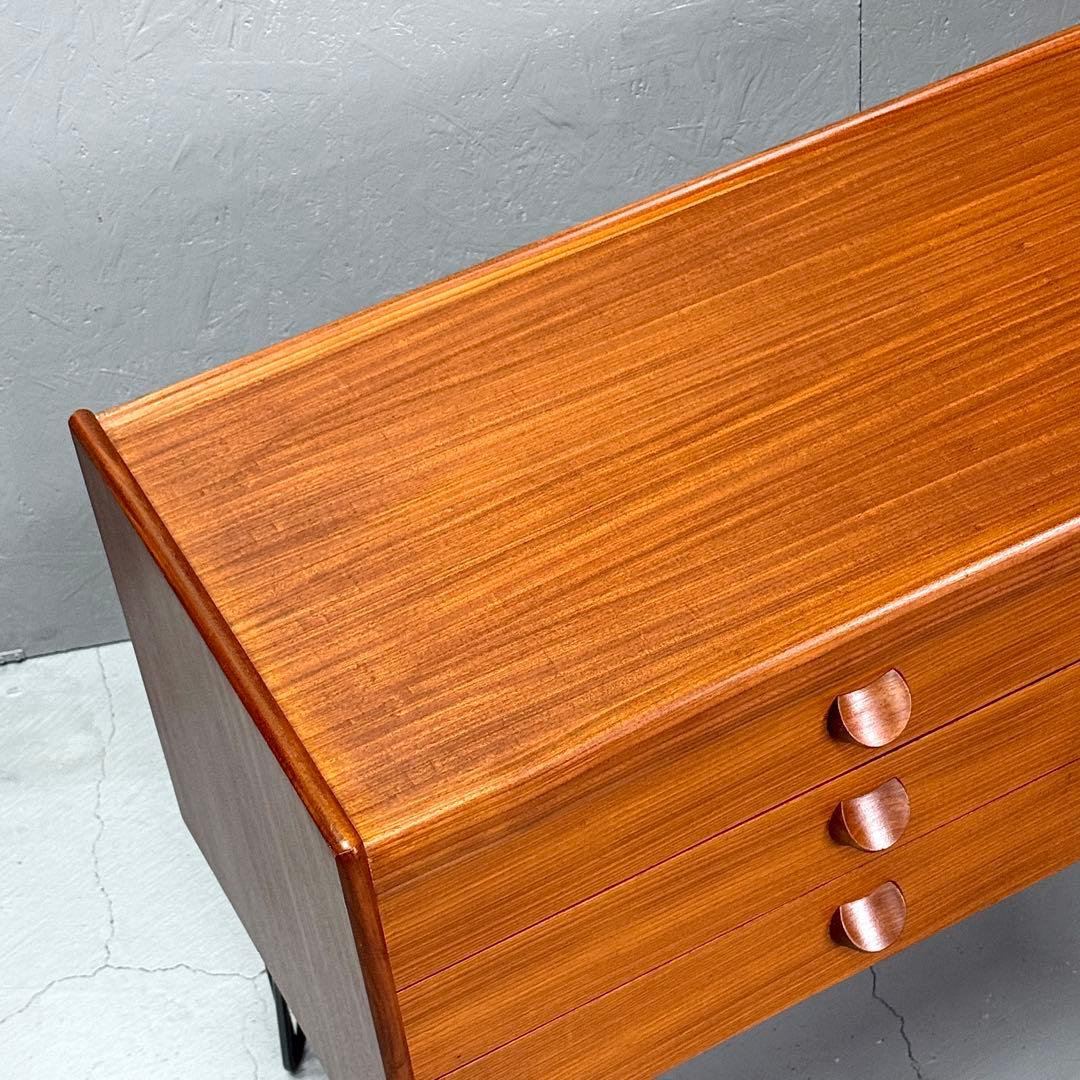 White & Newton ヴィンテージ ピンレッグ チークデスク(401)