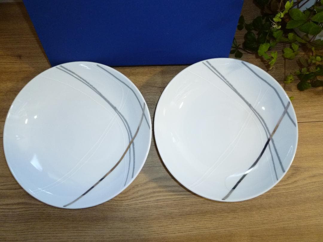 リチャードジノリ メトロポール カップ＆ソーサーと 深皿