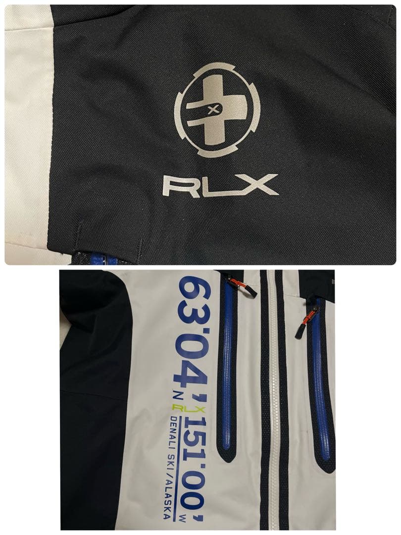 希少　美品　RLX ラルフローレン　M ナイロンジャケット　中綿　スキー　スノボ