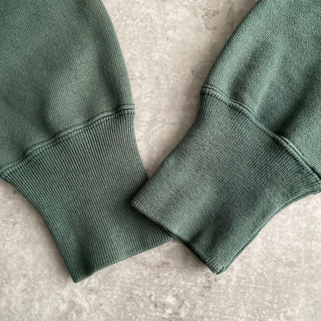 激レア90sチャンピオン珍ピオンですデカ目リバースウィーブLグリーン緑