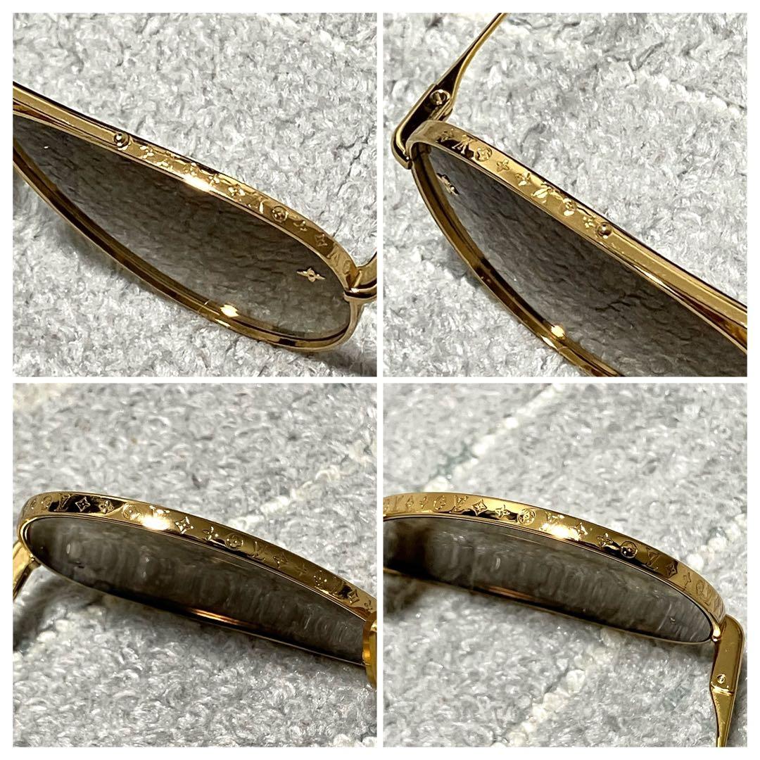 新作完売モデル！ルイヴィトン［サングラス］LVパイロット　ダブルブリッジ　メガネ