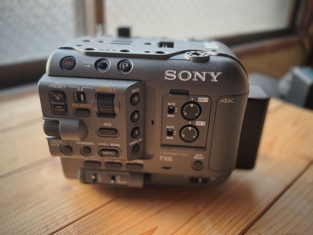 SONY 業務用ビデオカメラ FX6レンズキット