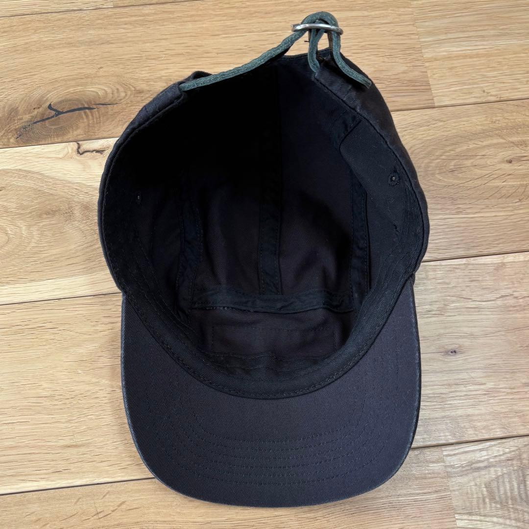 Supreme Washed Chino Twill Camp Cap 黒 人気