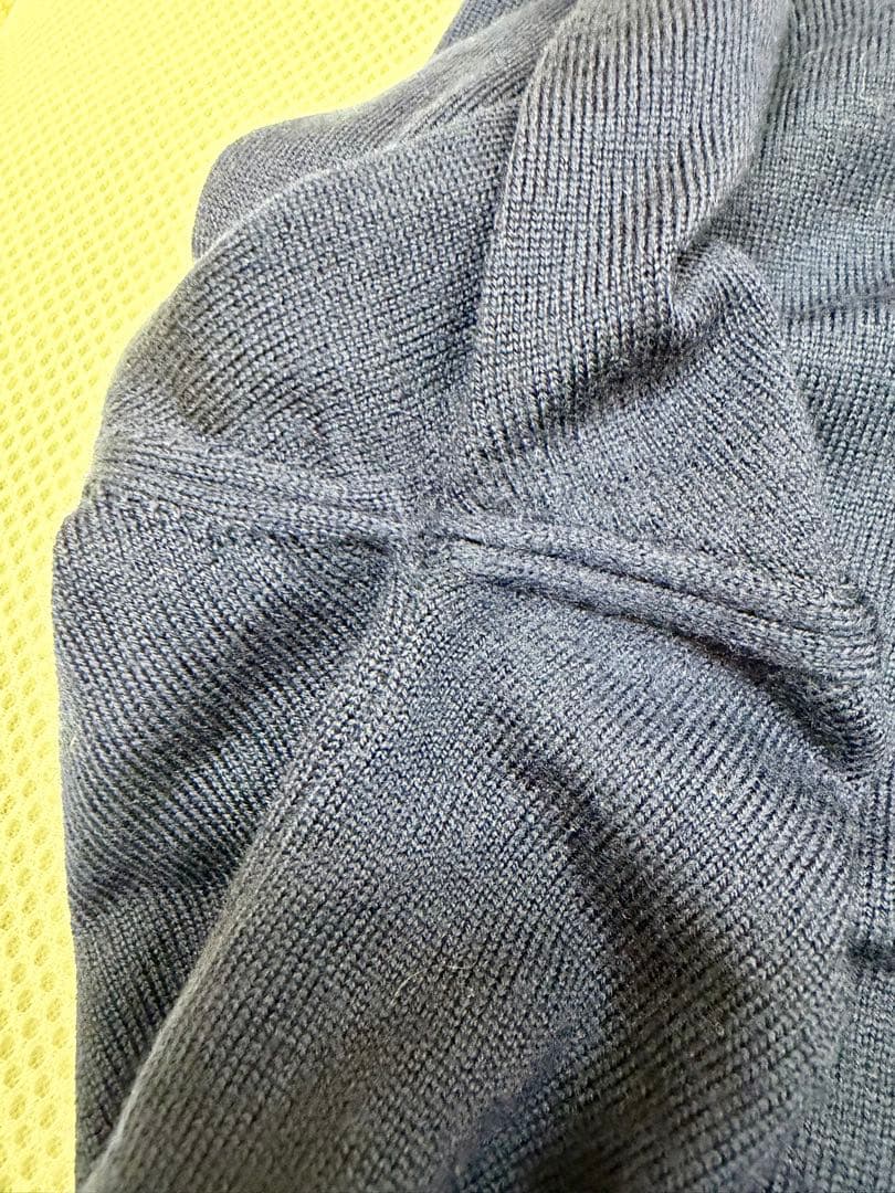 Maison Kitsuné ネイビー FOXヘッドカーディガン XS