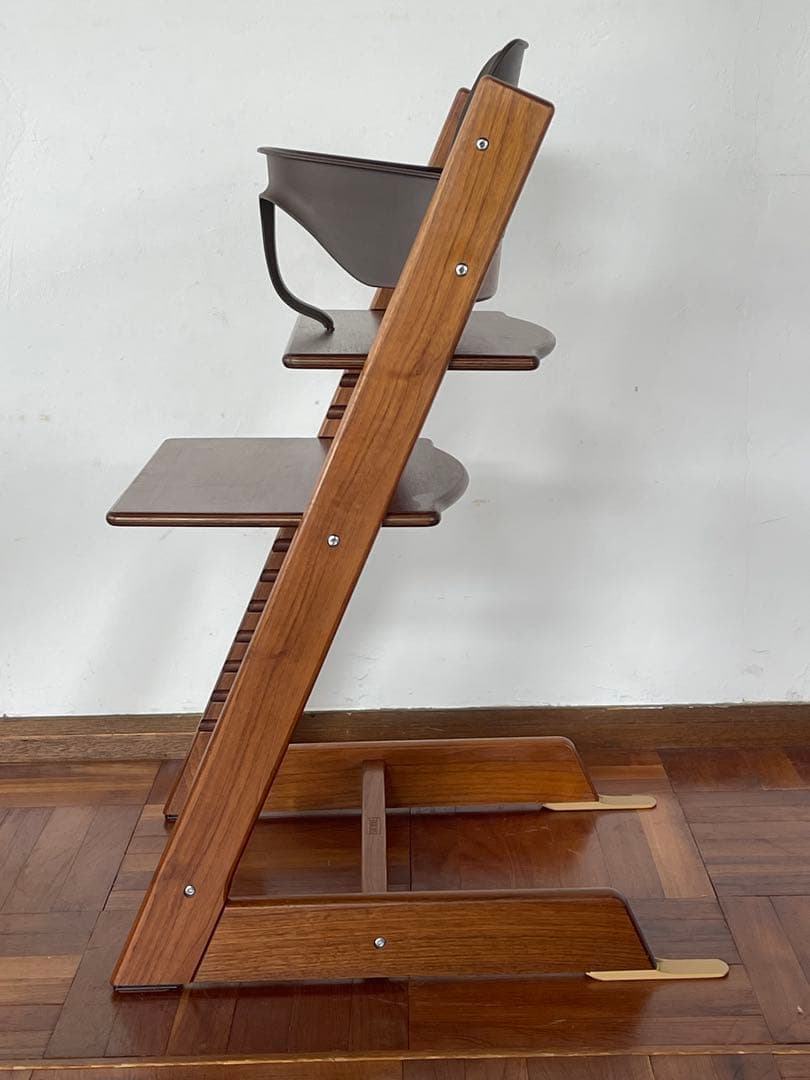 ストッケ トリップトラップ アメリカン ウォールナット ベビーガード セット