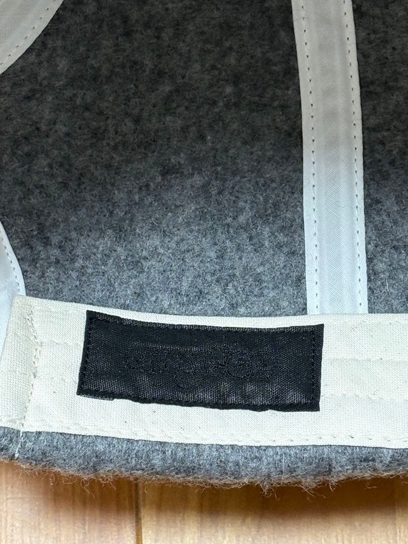 即完売 anytee Felted Bootleg Cap First グレー