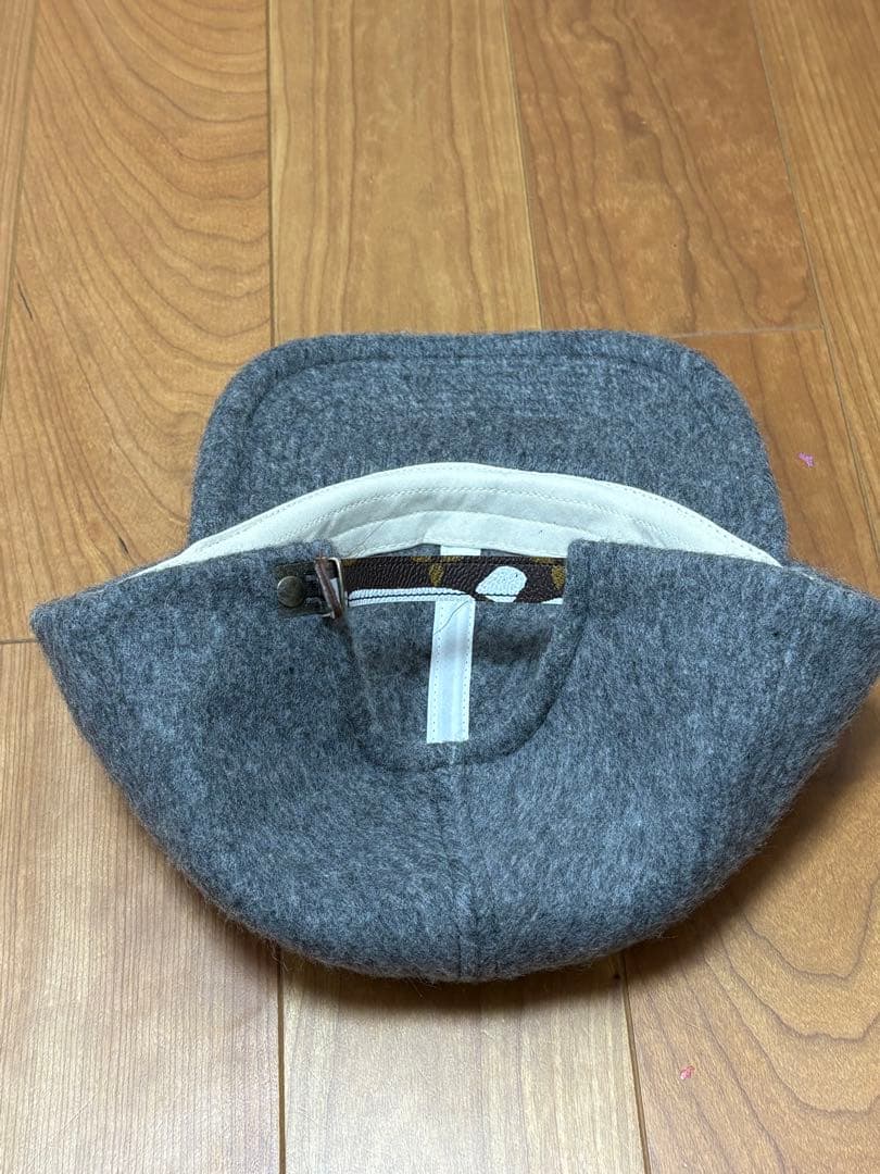 即完売 anytee Felted Bootleg Cap First グレー