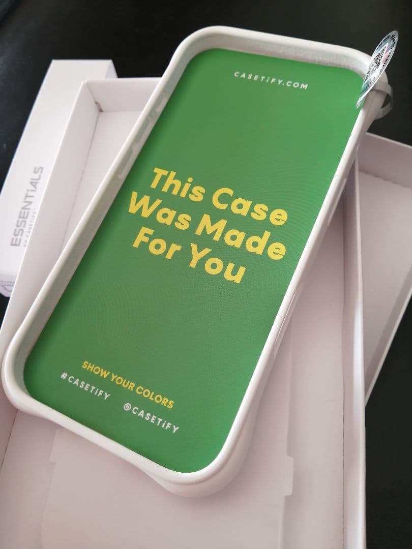 CASETiFY シリコンケース　iPhone16 ホワイト　未使用