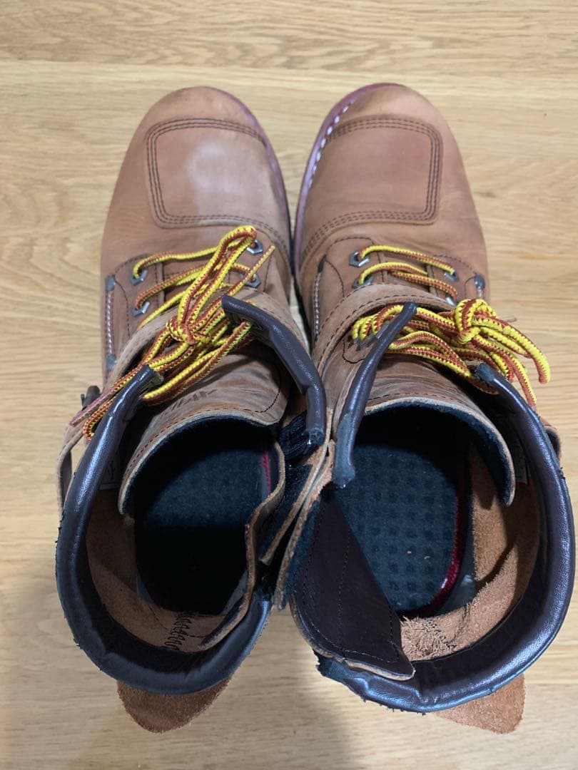 アヴィレックス　バイク用　ブーツ ブラウン