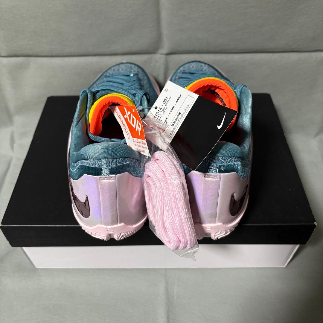 ナイキ　レブロン 23 マイアミ　トゥワイス　グリーン　ピンク　緑　青　ブルー