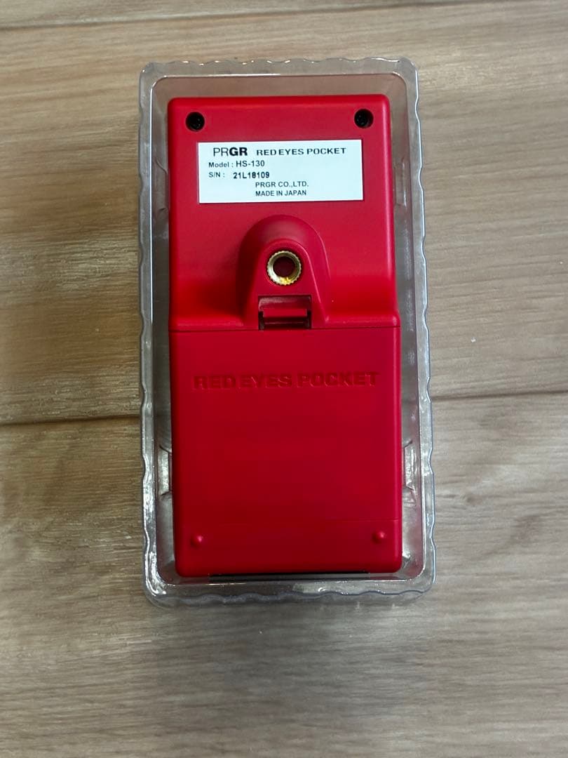 プロギアPRGR RED EYES POCKET HS-130マルチスピード測定