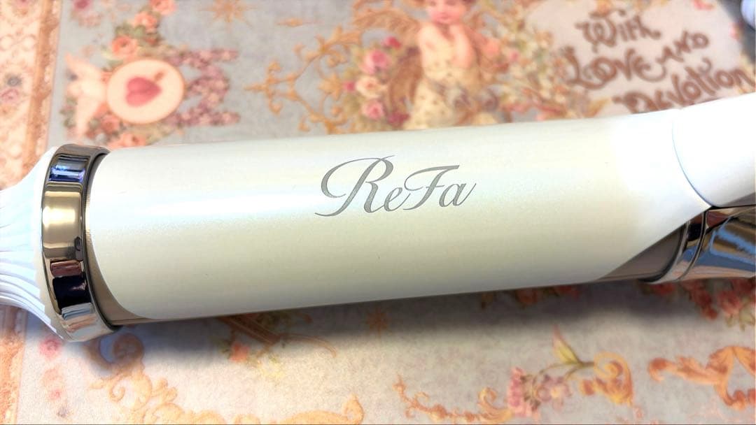 【新品同様★一度のみ使用】ReFa　カールアイロンプロ　38mm　ホワイト