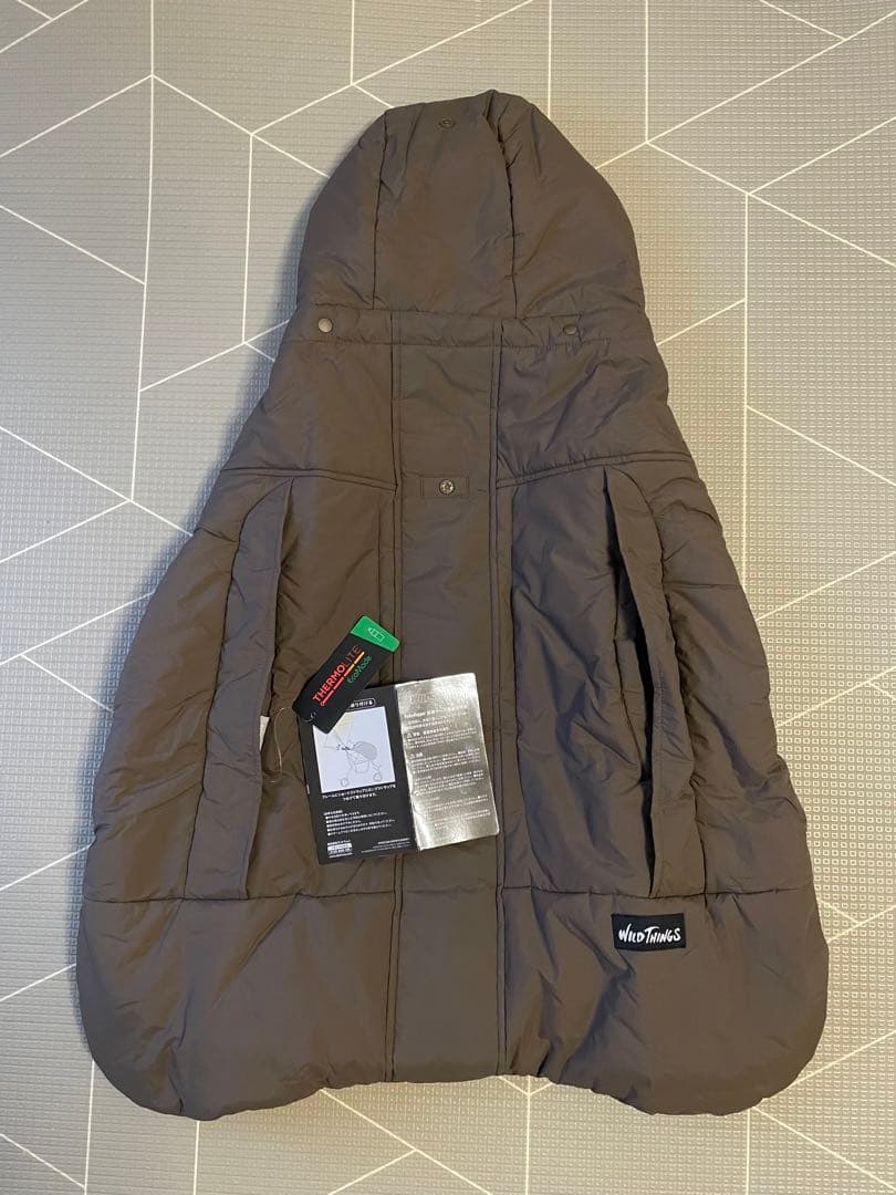 ベビーホッパー × WILDTHINGS モンスターパーカー防寒ケープ