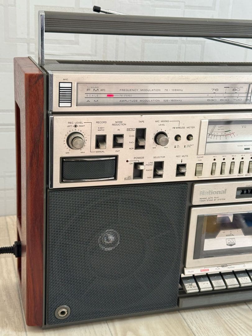 【名機高音質】動作品 National ナショナル ラジカセRX-5700ラジオ