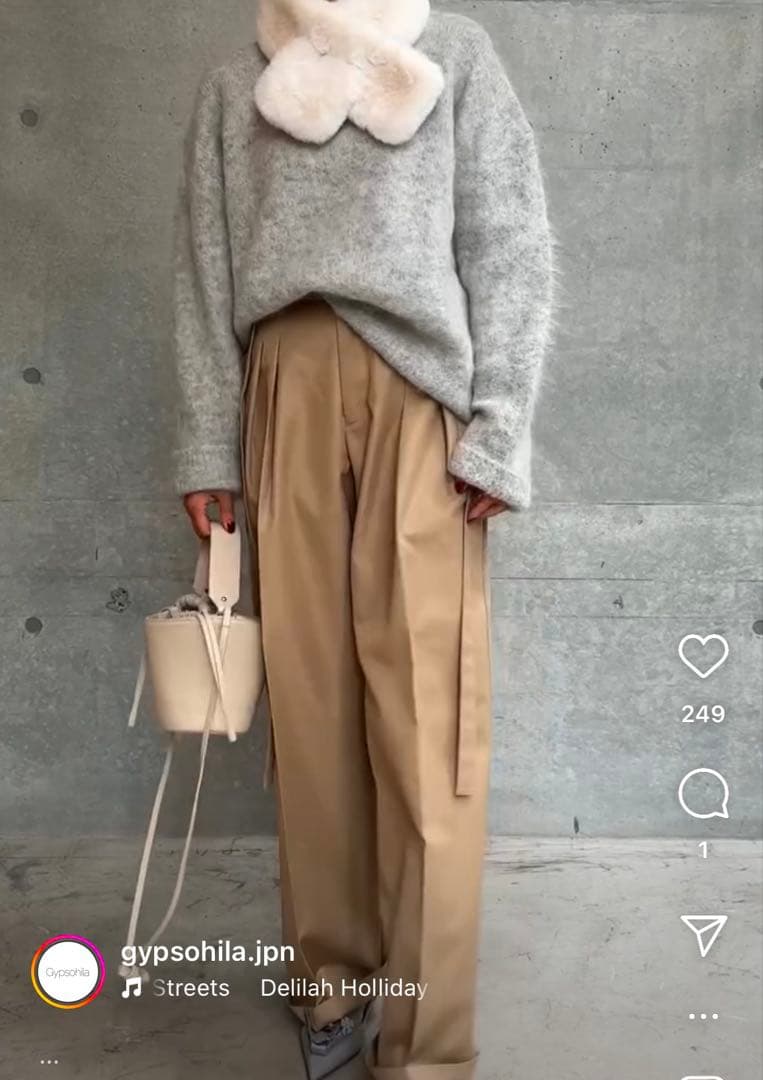 Gypsohila chino pants 美品