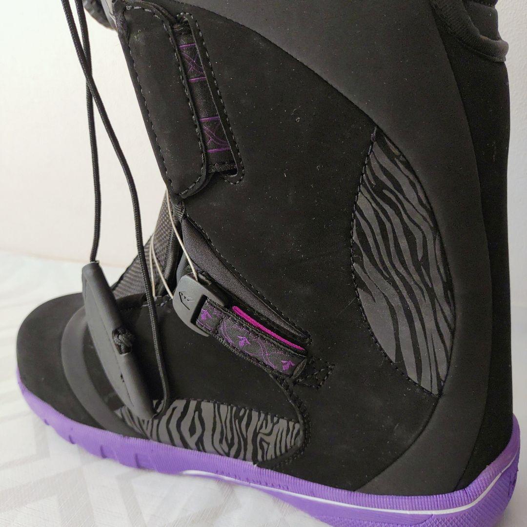 【美品】　HEAD two BOA 25㎝　スノーボードブーツ　レディース
