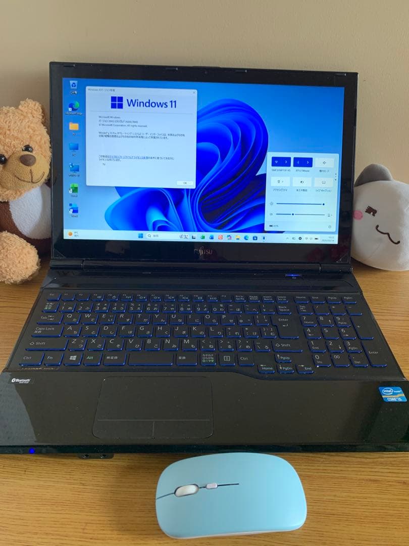 富士通タッチパネルi5/16/SSD新品256GB office2024