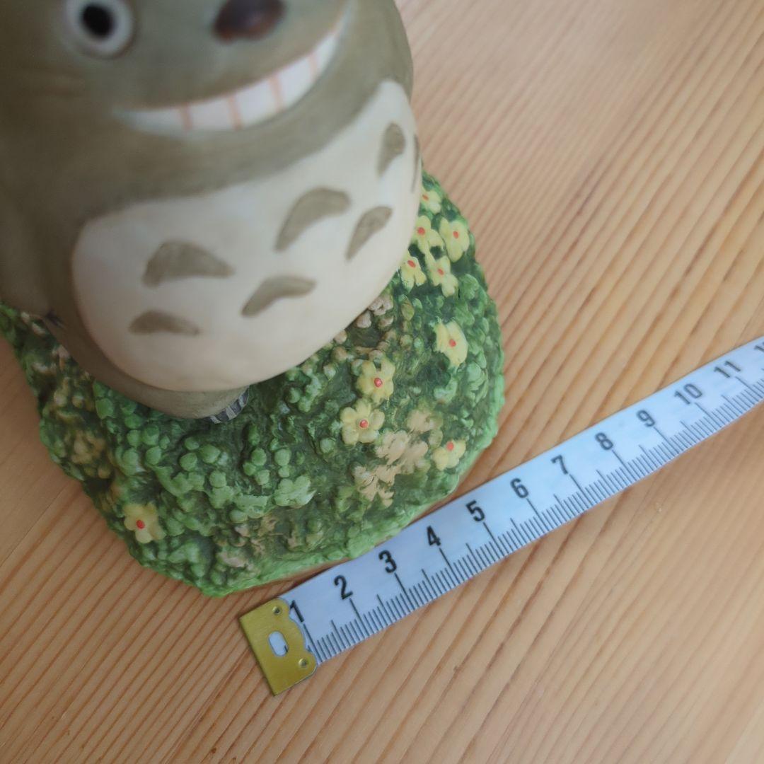 トトロとメイの陶器製置物 ジブリ　 オルゴール　さんぼ