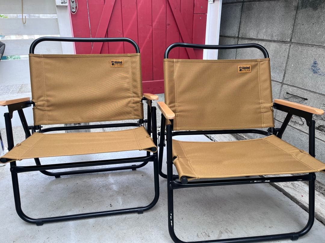 Alpine Design アウトドアチェア 4脚セット