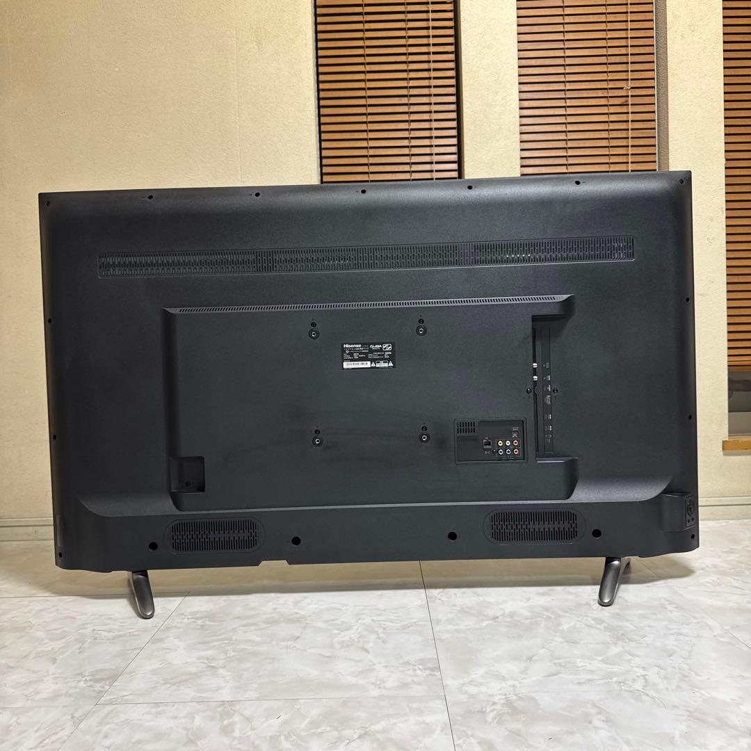Hisense 55V型 2019年製液晶テレビ 外付けHDD 3波裏番組録画