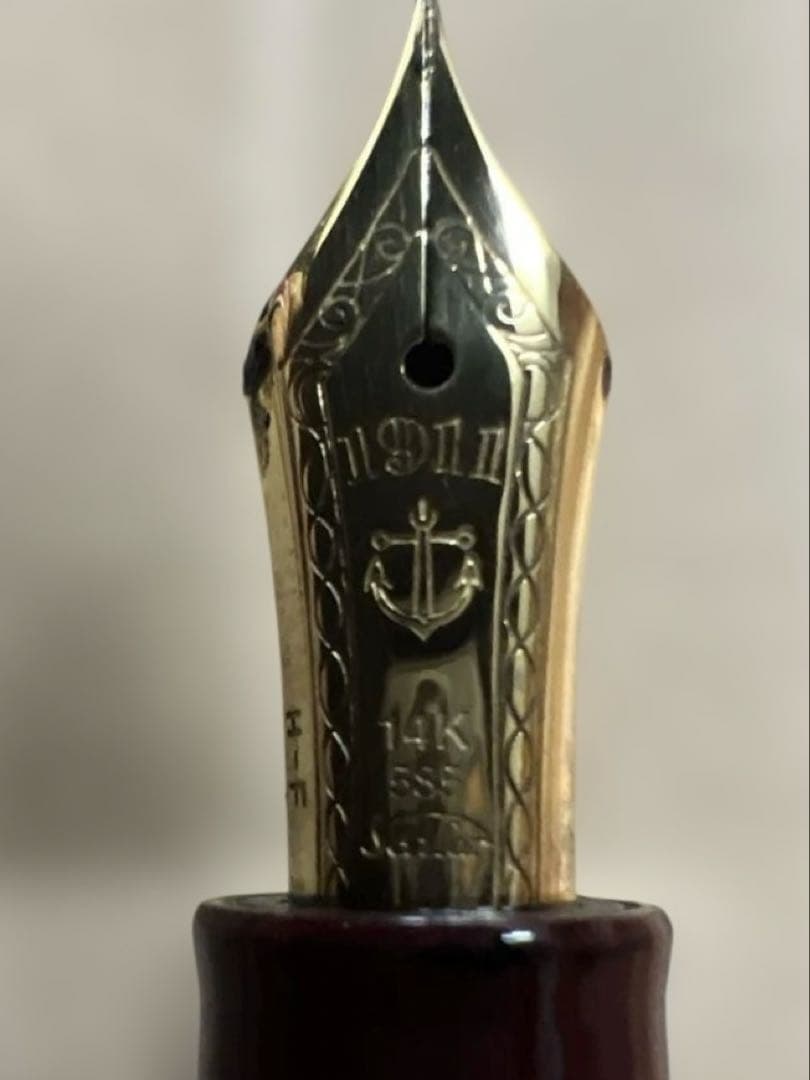 X’mas Sale‼️14K大型ペン先 SAILOR創業1911年記念 ボルドー