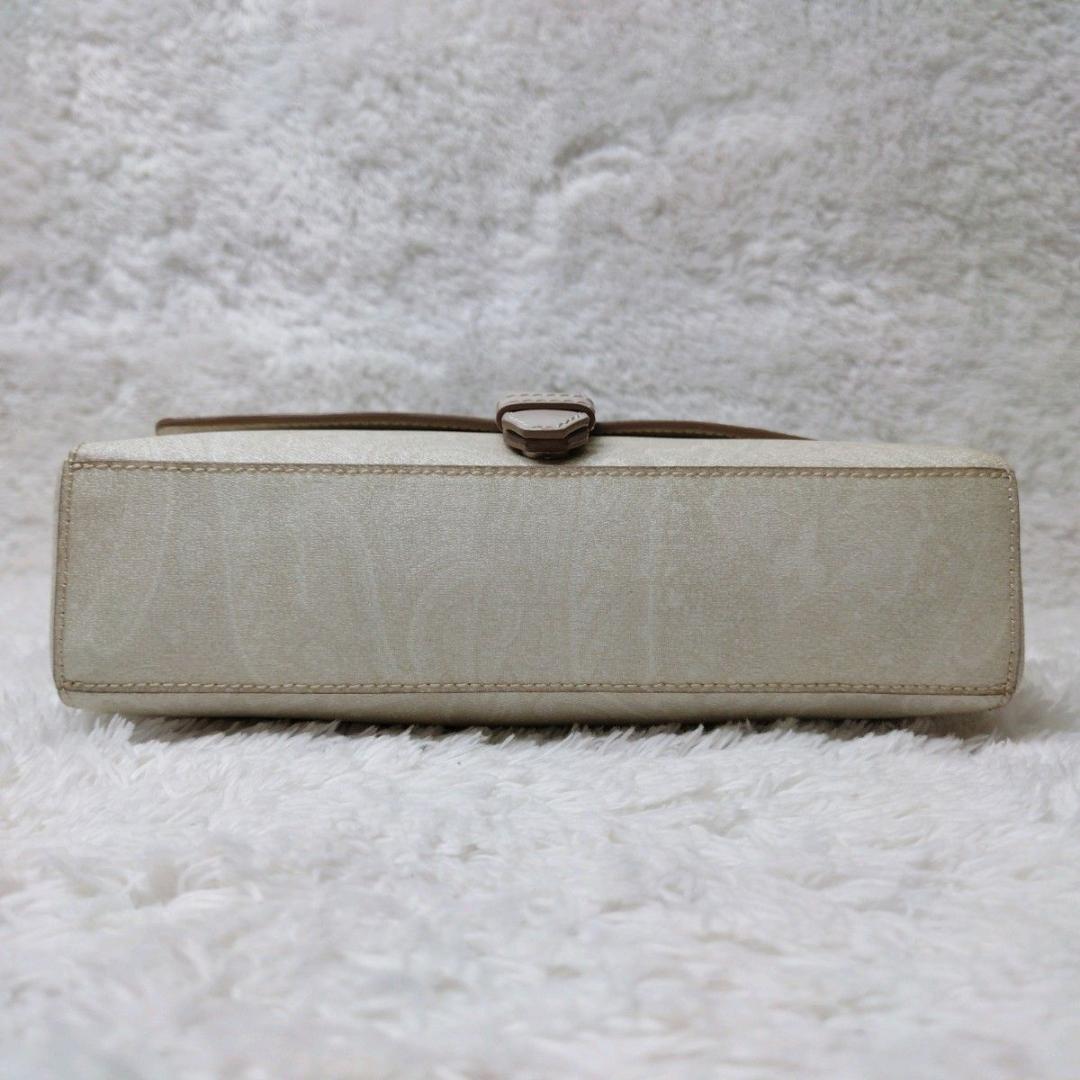 【希少デザイン】 ETRO エトロ ショルダーバッグ アイボリー ペイズリー柄