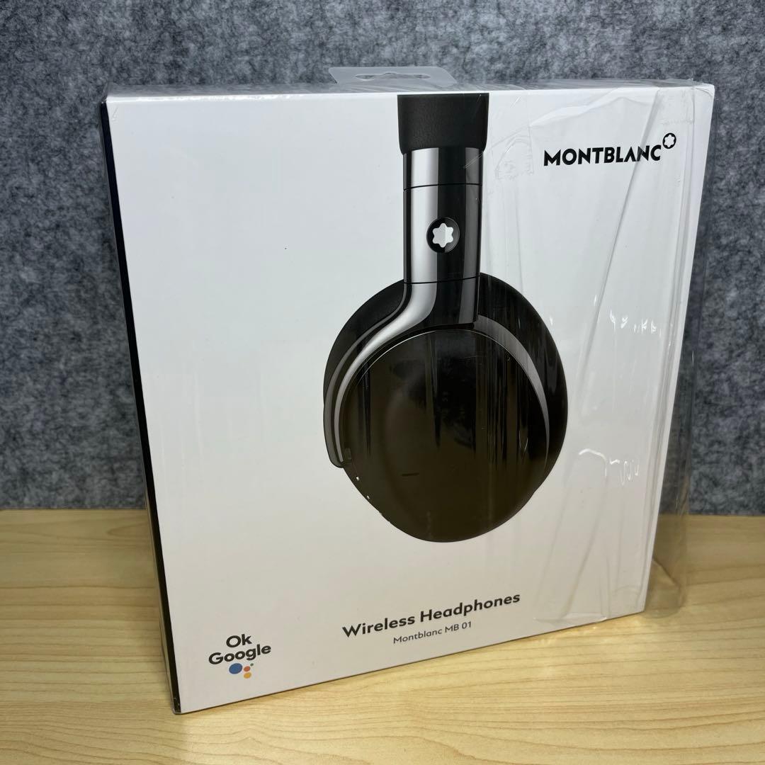 【美品】MONTBLANC MB 01 オーバーイヤーヘッドフォン ブラック