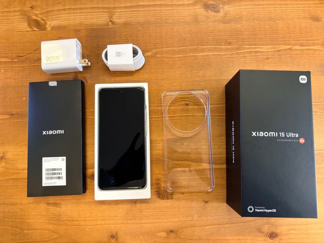 Xiaomi 15 Ultra 国内版 16GB/512GB シルバークローム
