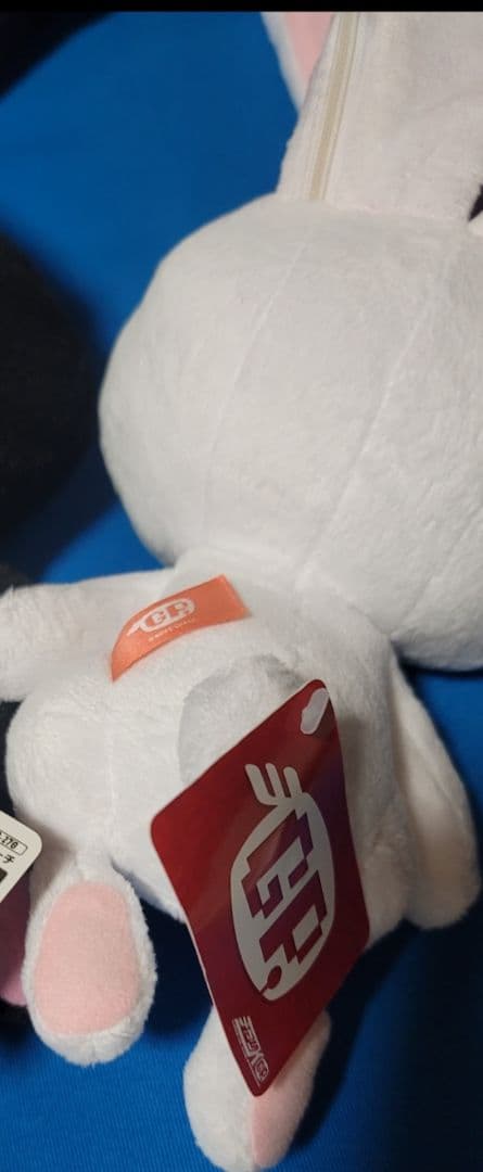 汎用うさぎ デュアル ペンケース 白1体