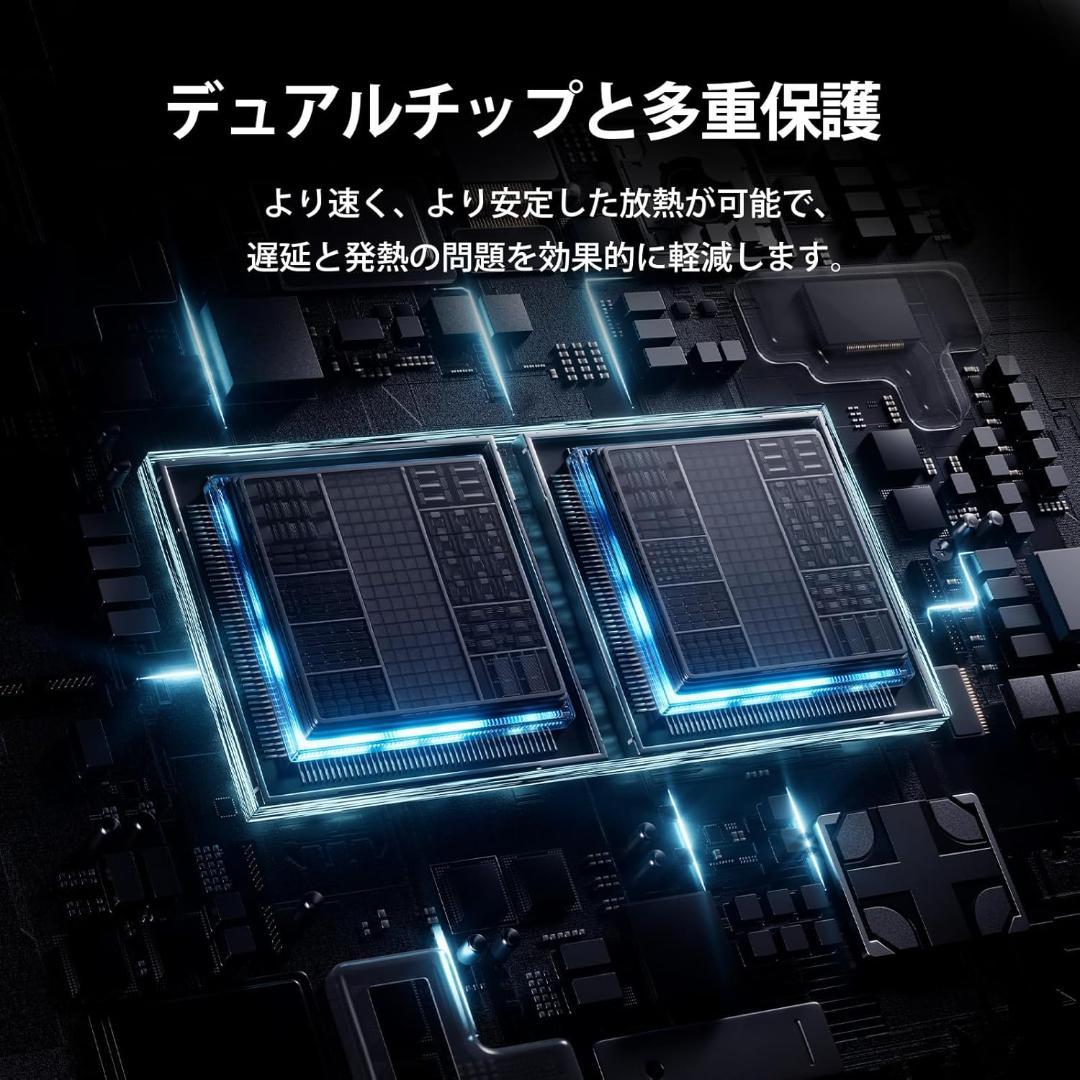 ワイヤレス HDMI 無線送受信機セット 4K@30Hz PD65W充電対応