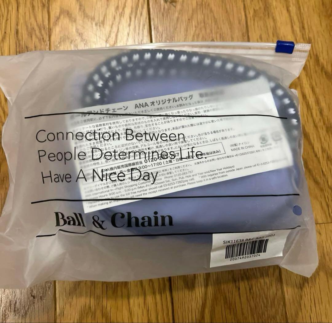 【24時間以内メルカリ便発送】anaball&chainエコバッグ