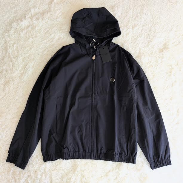 【BALR】ボーラー　トラックジャケット　パーカー　ネイビー　XL