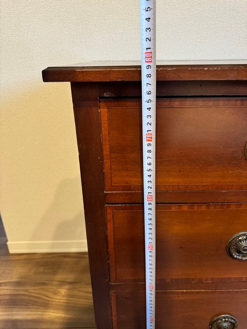 70B マホガニー　アンティーク　キャビネット