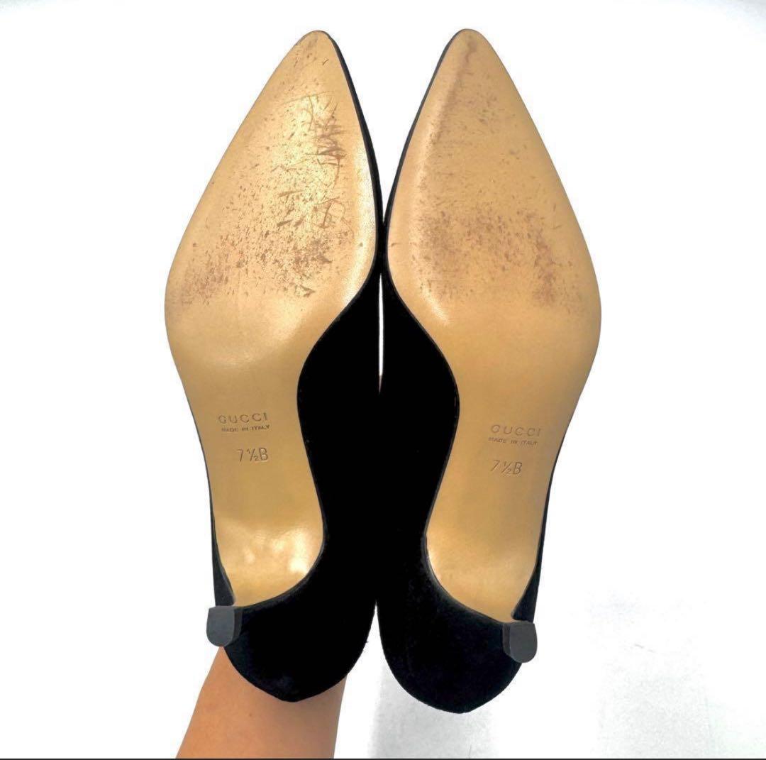 GUCCI パンプス　24cm〜24.5✨