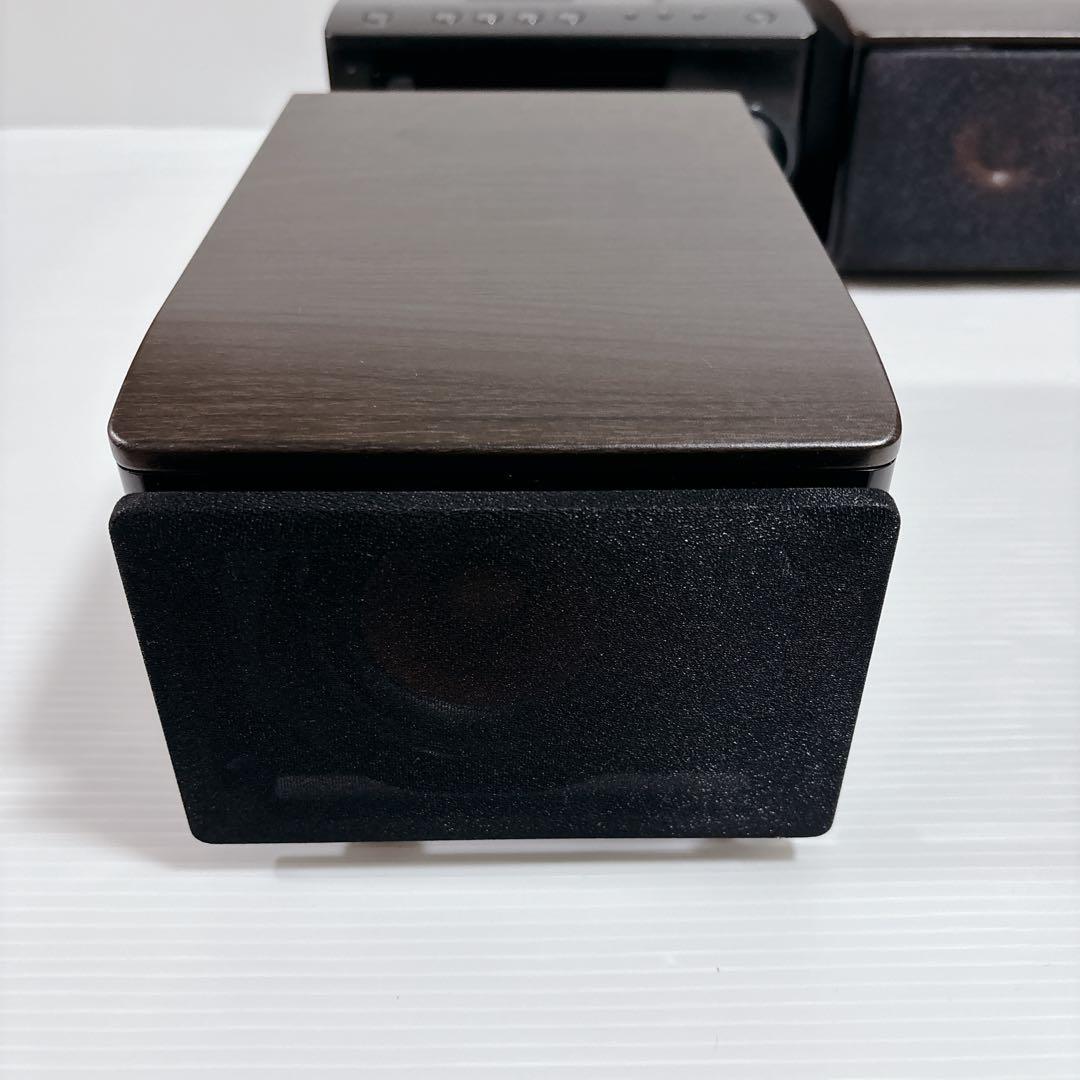 JVC ミニコンポ CDプレーヤー CA-EXS1-B ウッドコーン iPod