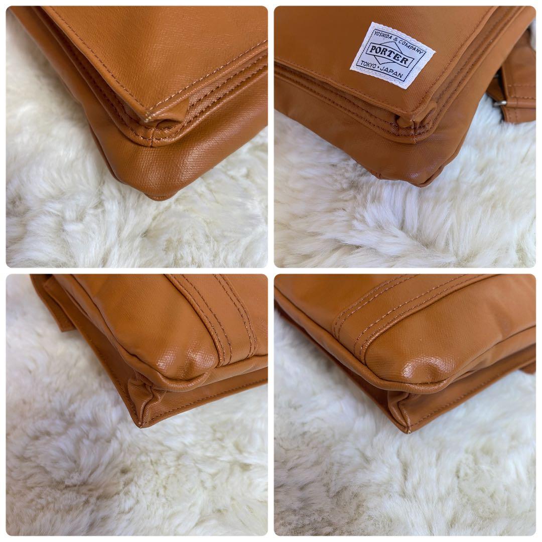 ✨️美品✨️ PORTER フリースタイル ショルダーバッグ キャメル 吉野カバン