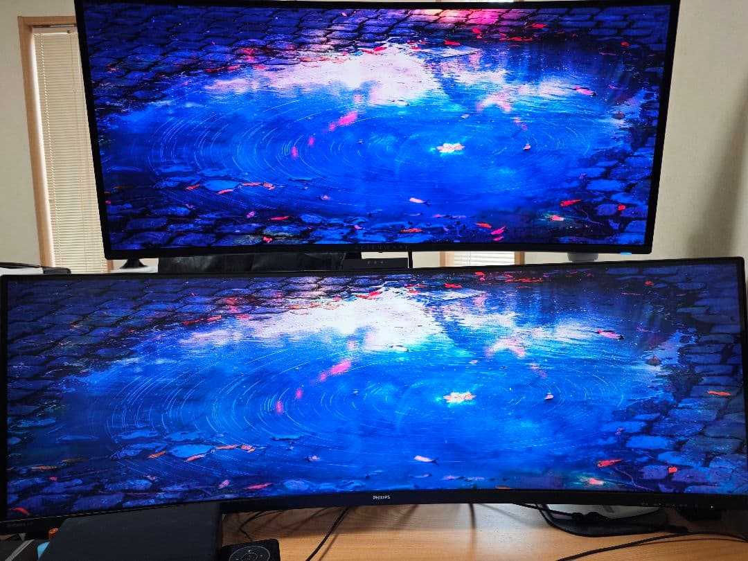 PHILIPS 439P9H1/11 43インチ 曲面ウルトラワイドモニター