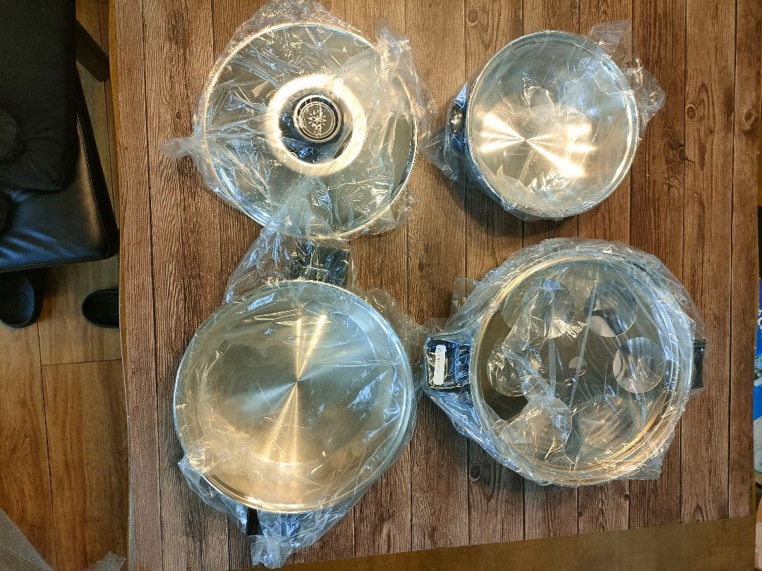 新品ラスタークラフト イージーウェア 両手鍋 片手鍋 フライパン 12点セット