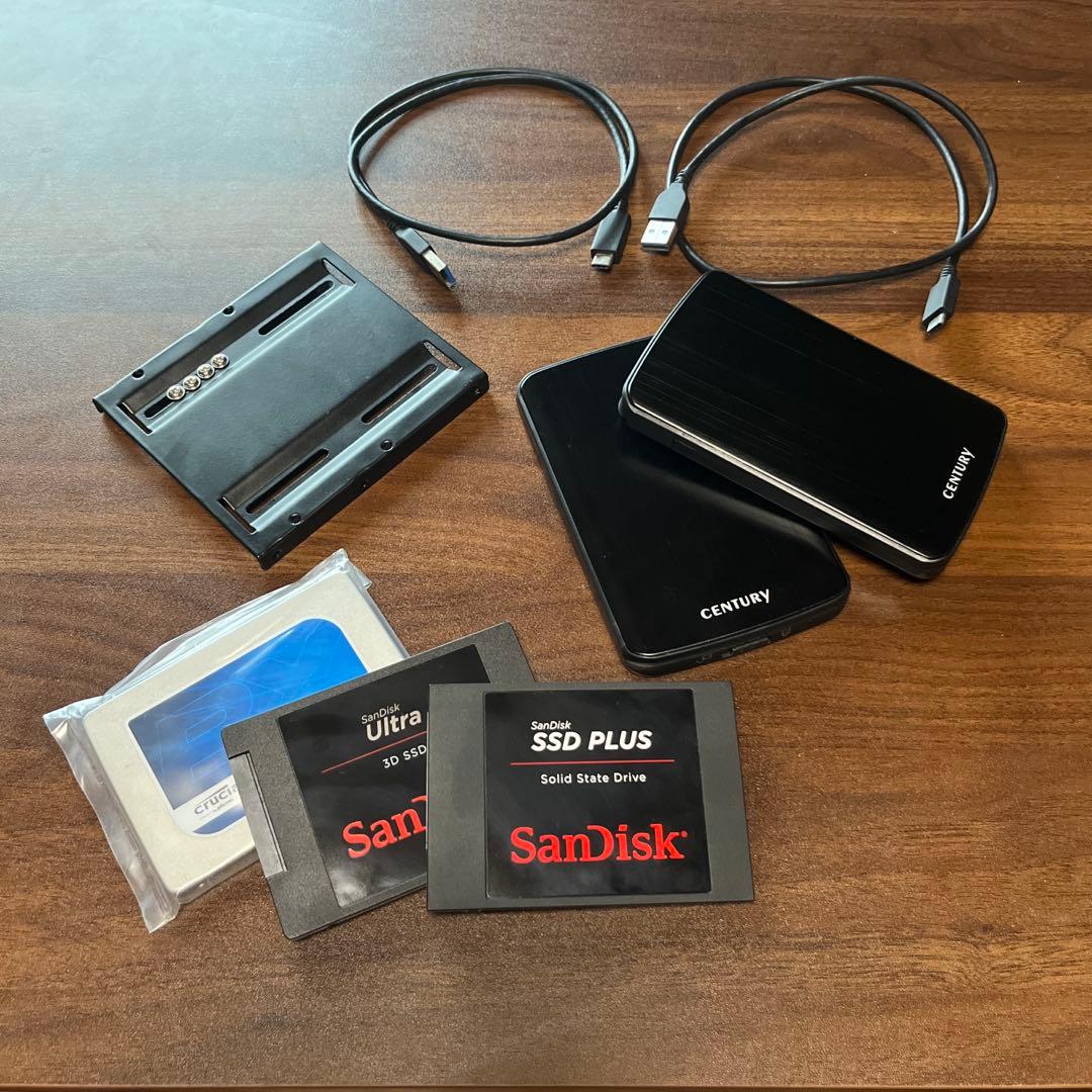 SSDセット 500GB 250GB 240GB