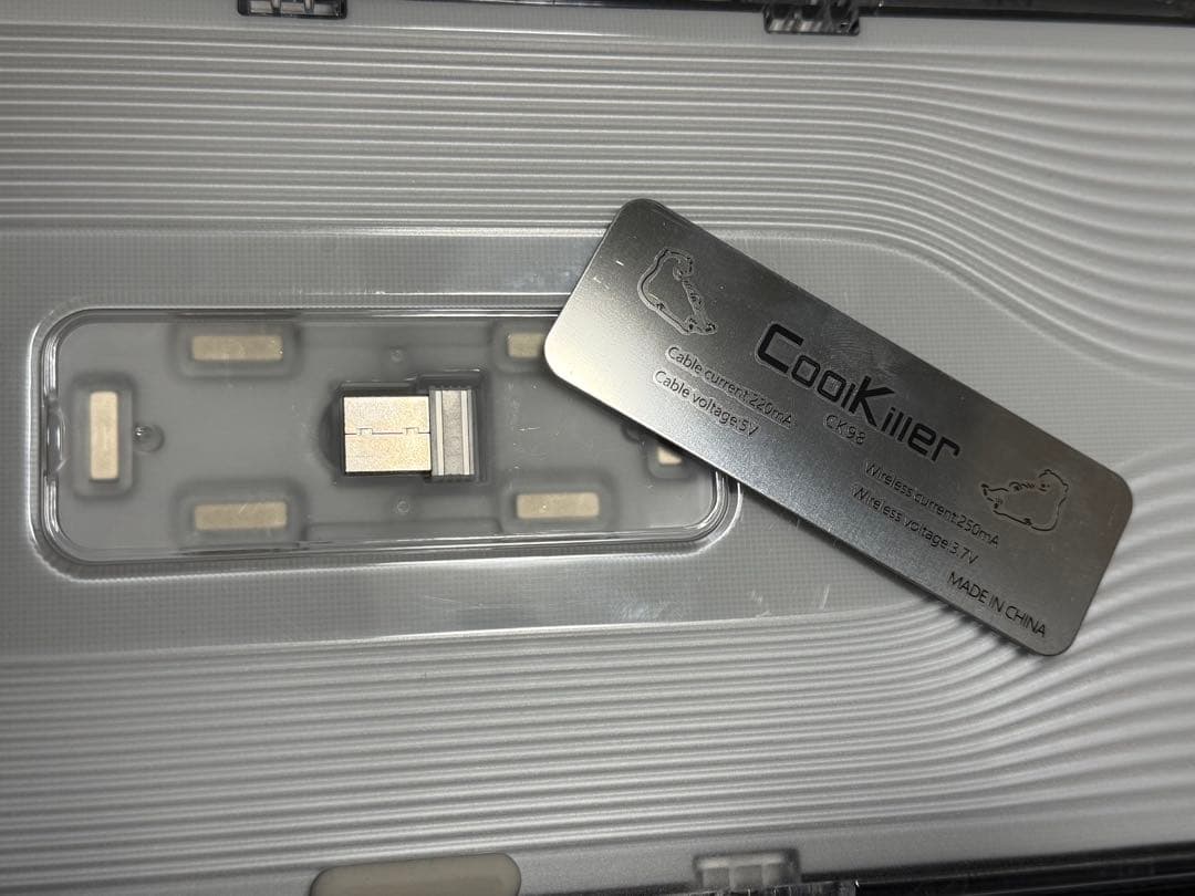 【希少・入手困難】CoolKiller CK98 透明メカニカルキーボード