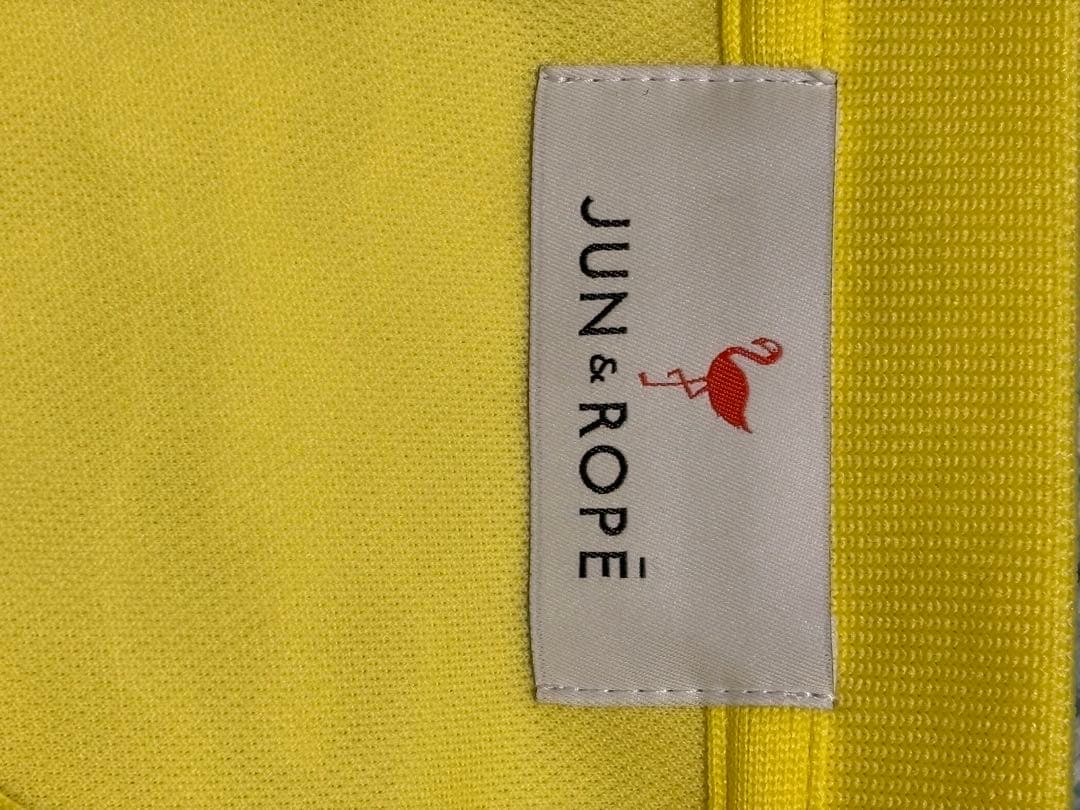 JUN&ROPE イエローポロシャツ