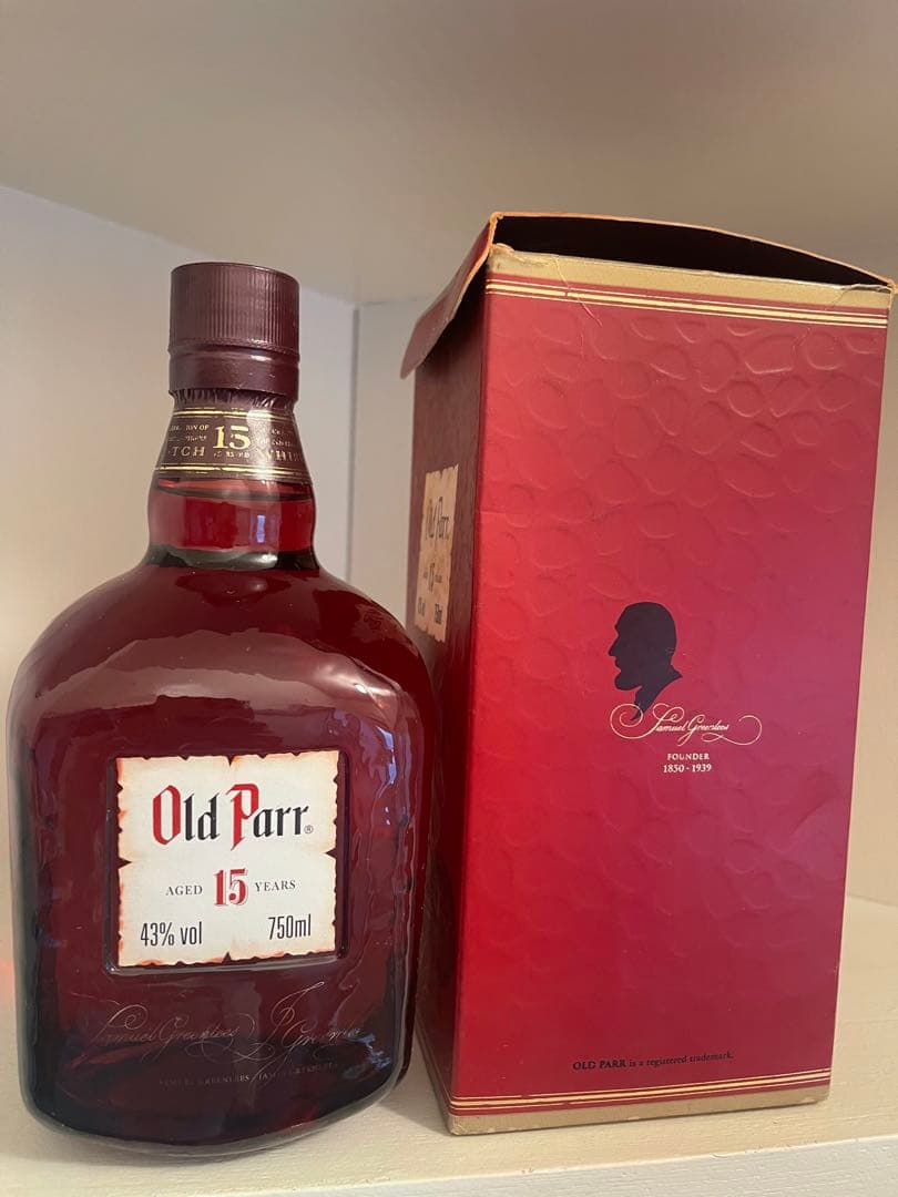 Old Parr 1871 15年 限定版ウイスキー 750ml３本セット